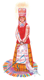 Персонажи к белорусским сказкам