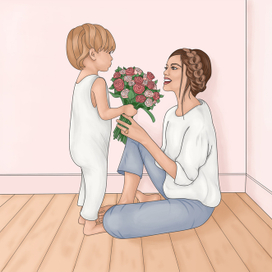 Цветы для мамы