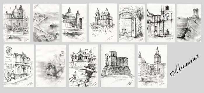 Зарисовки на Мальте