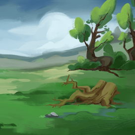 Луговой биом 