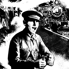 Иллюстрация к повести "Трость из орехового дерева"