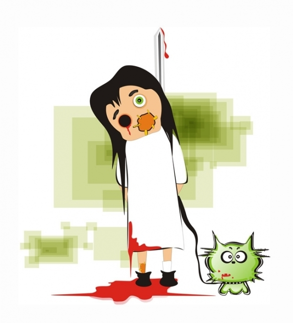 панкуша и кот