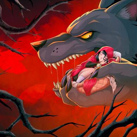 Обложка к комиксу "ШАПОЧКА"