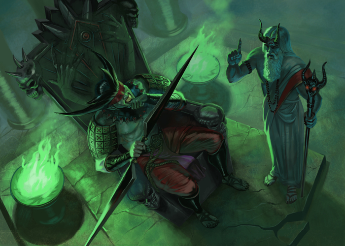 Андхака и Шукрачарья