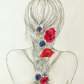 Девушка с косой 