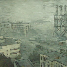 Исторический момент. Москва. Торфянники горят