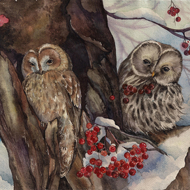 Рябиновое утро