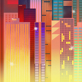 Ночной город