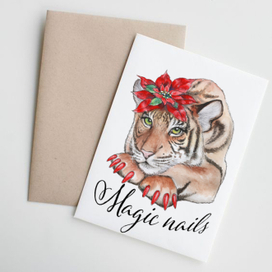 Логотип для салона дизайна ногтей