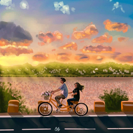 "Велосипедная прогулка"