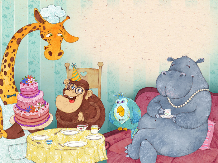 Елена Санникова "Хвастливый жираф"