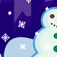 С новым годом! (снеговик)