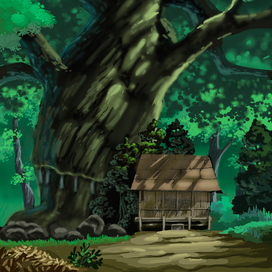 Кадр из аниме Мой сосед Тоторо