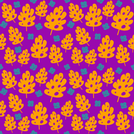 Паттерн листья