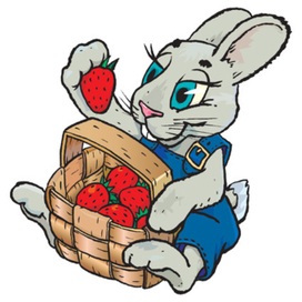 заяц – земляника