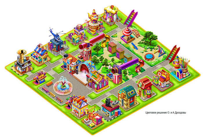 Карта Детского центра