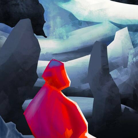 Путник среди ледяных просторов