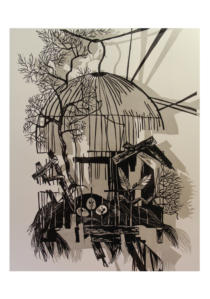 Серия "Декорации" лист "Клетка"