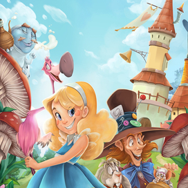 Иллюстрация для игры "Alice"