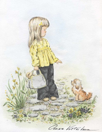 За хлебом послали