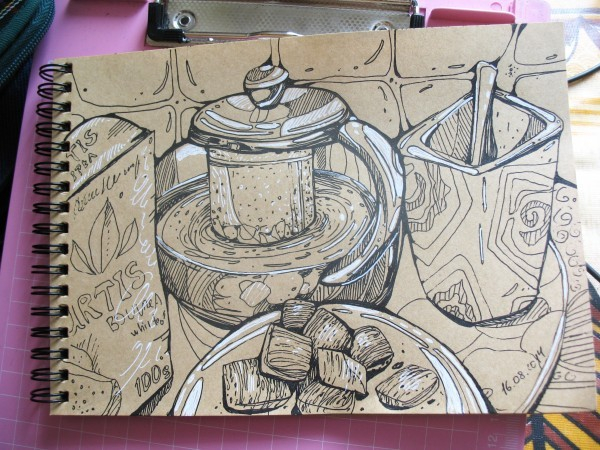 Утренний скетч