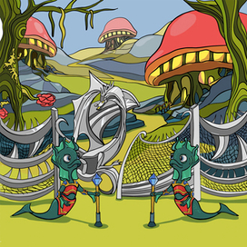 Водный мир, охрана ворот