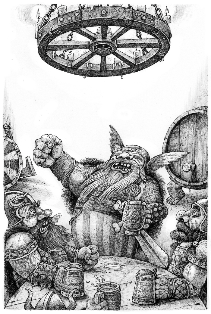 Фэнтези-рассказы. Иллюстрация.