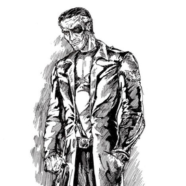 фан-арт -Каноничный Ник Фьюри /Марвел/Щ.И.Т