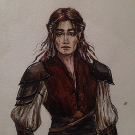 Разработка персонажей к опере Р. Вагнера "Валькирия"(Зигмунд) 