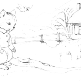 скетч  для детской книжки о временах года