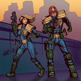 Судьи Дредд и Андерсон