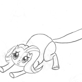 Fluttershy scared