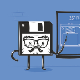 Профессор Флоппи фон Диск преподаёт анатомию.