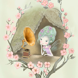 феечка и граммофончик