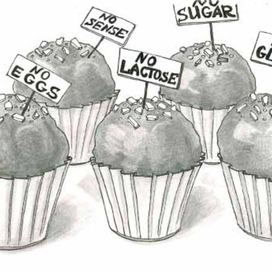 Безглютеновые капкейки