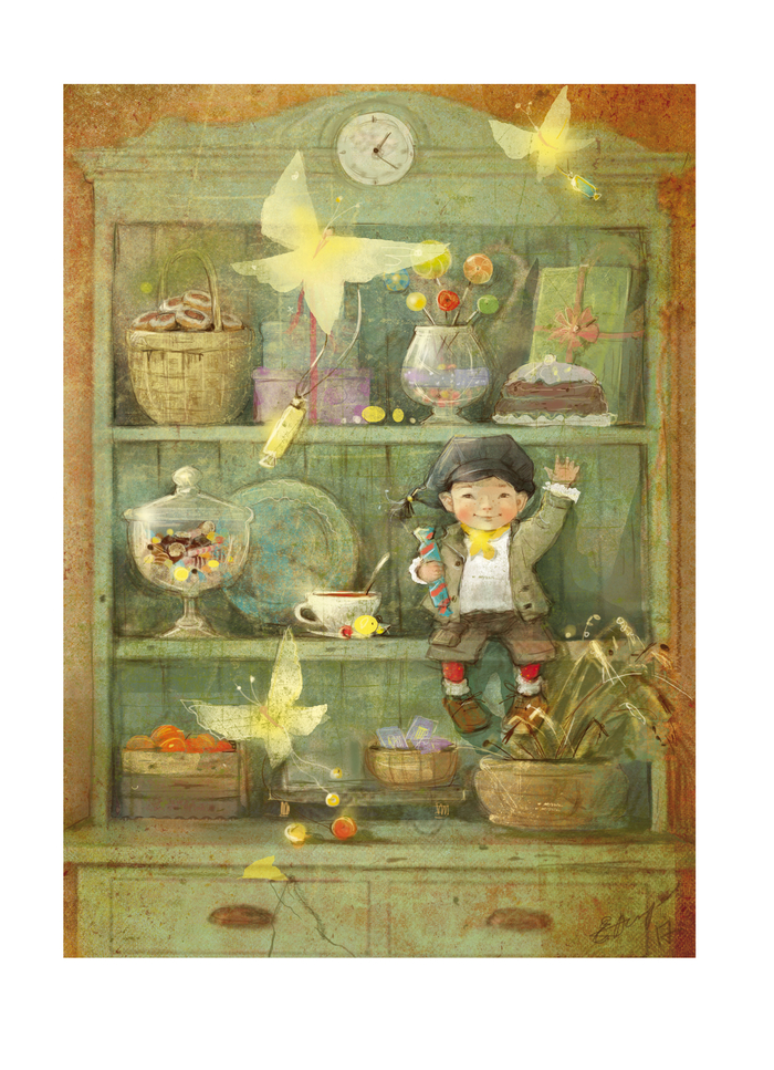 Конфетный гном и Волшебные бабочки.