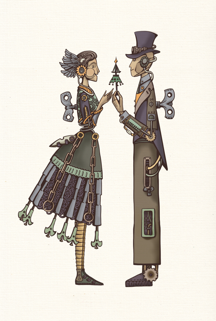 Новогодние роботы