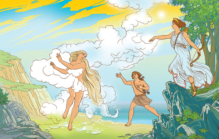 Алфей и Аретуса. Мифы Древней Греции