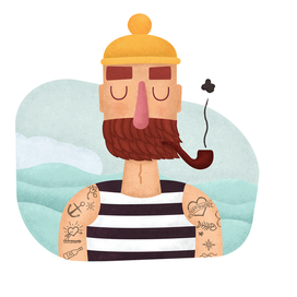 Моряк и трубка