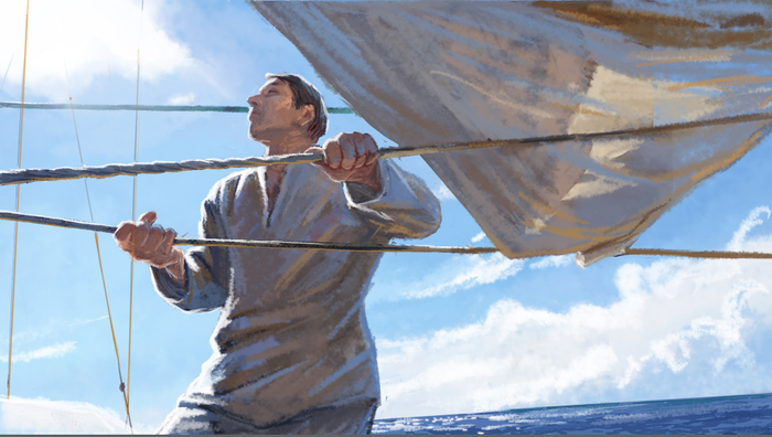 иллюстрация к фильму "Один парень сказал"