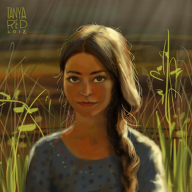 Портрет художницы Галины Ершовой