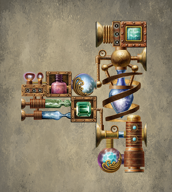 Деталь для карточной игры