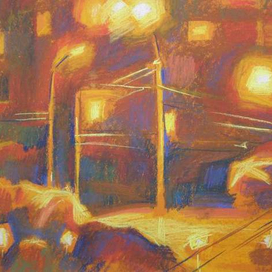 Фонари на Кольском проспекте