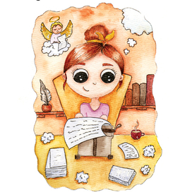 Персонаж писательница