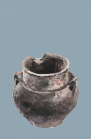 Горшочек из раскопа