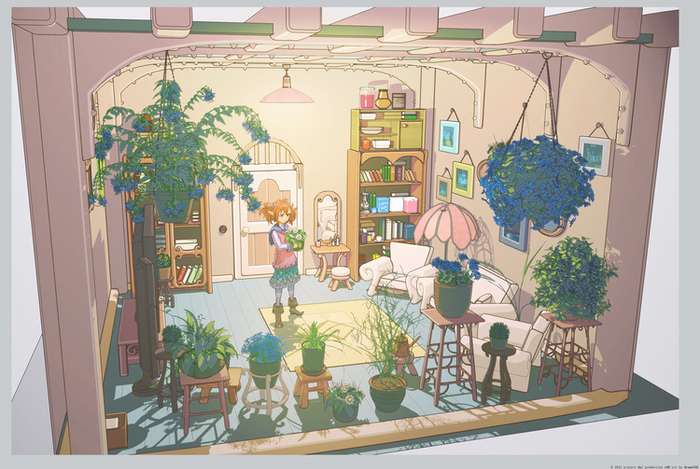 Flower room