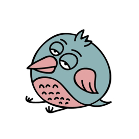 Ленивая птичка