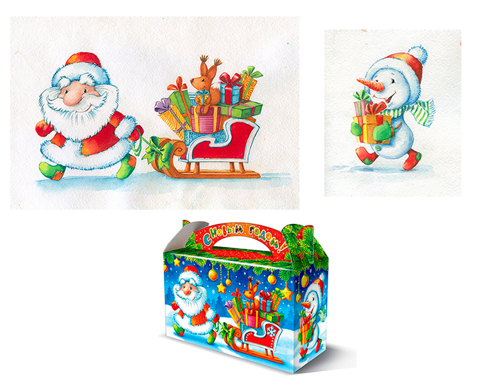 НГ упаковка