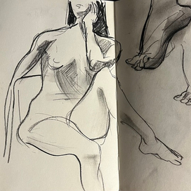 наброски с натуры 