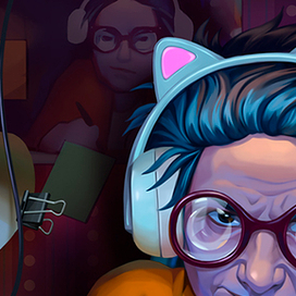 Бабка-художник (пенсию отменили)